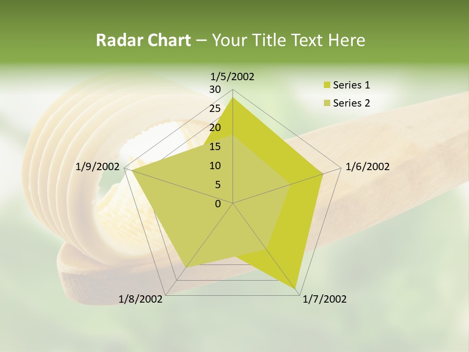 Fresh Milk Product Margarine PowerPoint Template