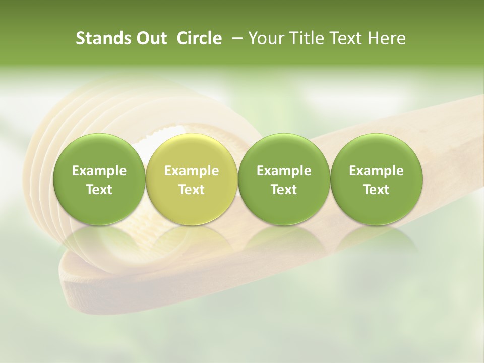Fresh Milk Product Margarine PowerPoint Template