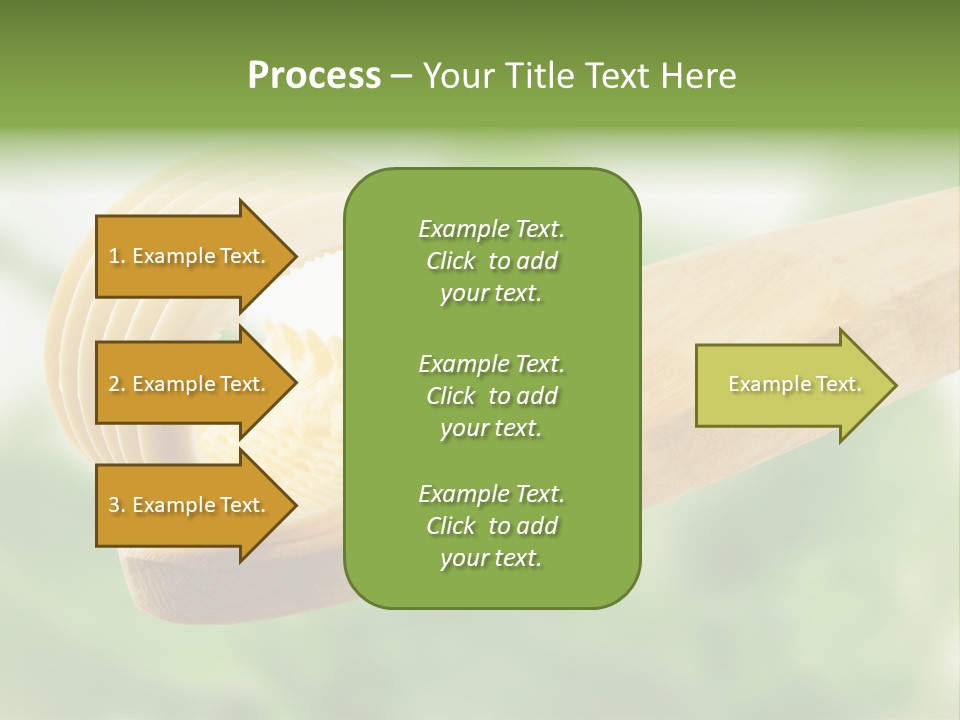 Fresh Milk Product Margarine PowerPoint Template