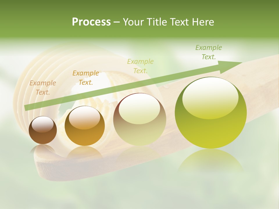 Fresh Milk Product Margarine PowerPoint Template