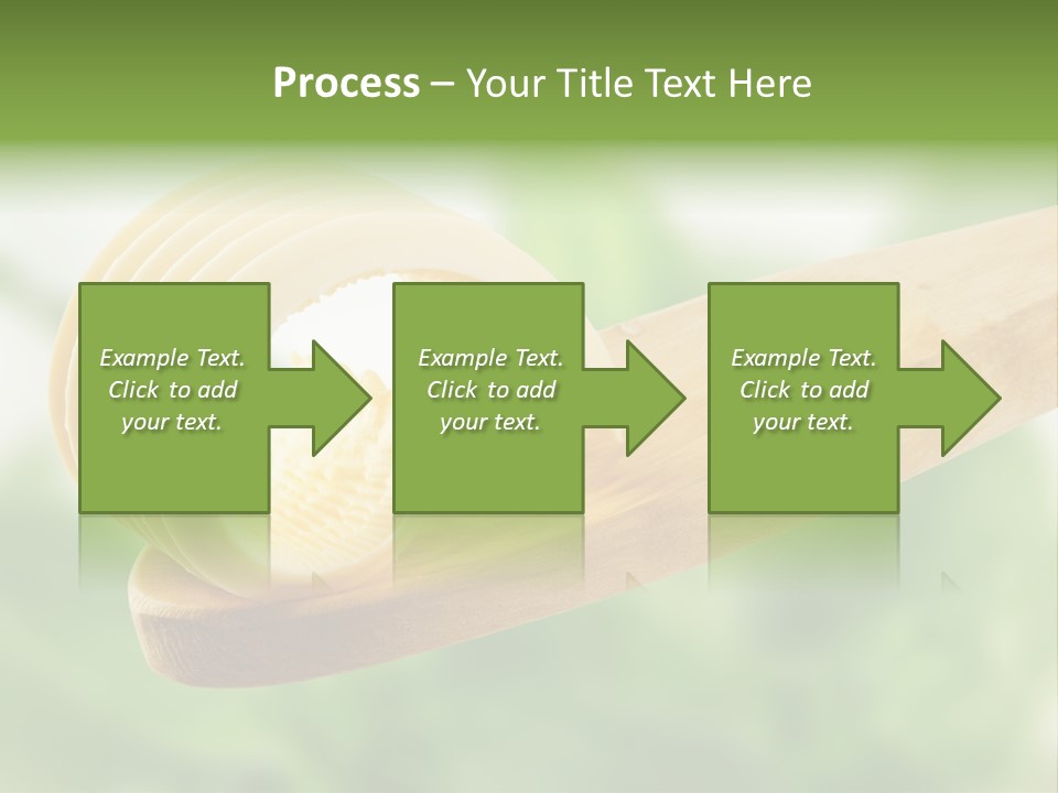 Fresh Milk Product Margarine PowerPoint Template