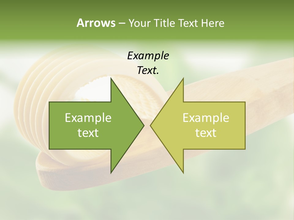 Fresh Milk Product Margarine PowerPoint Template