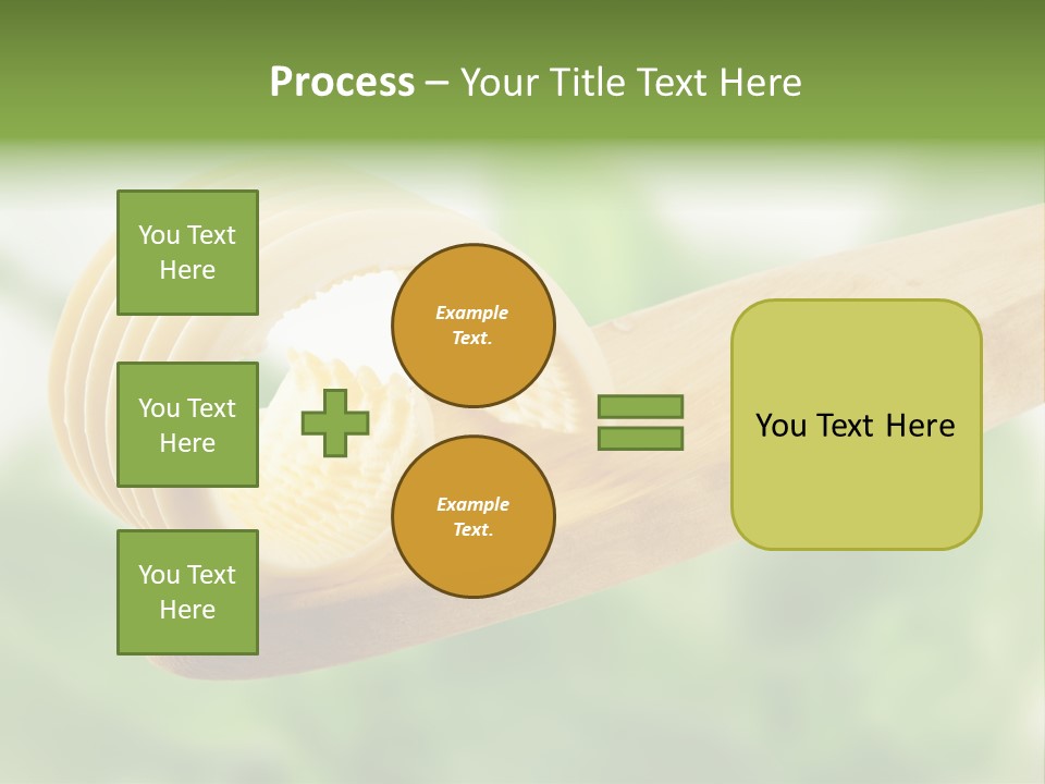 Fresh Milk Product Margarine PowerPoint Template