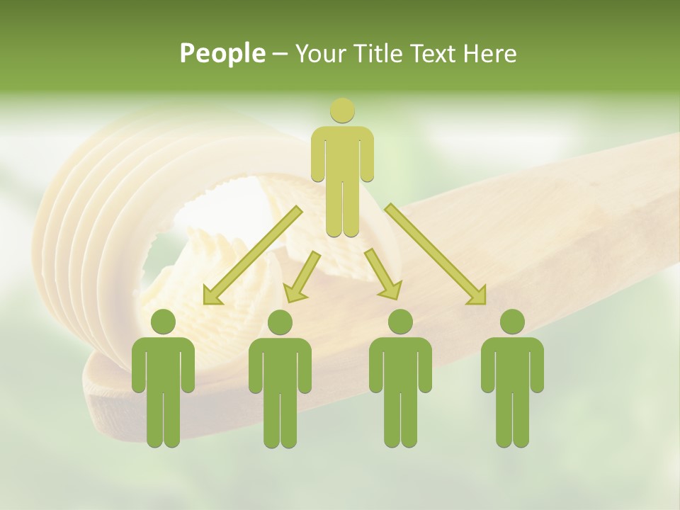 Fresh Milk Product Margarine PowerPoint Template