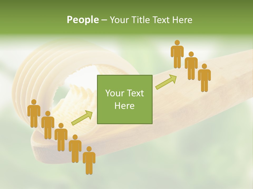 Fresh Milk Product Margarine PowerPoint Template