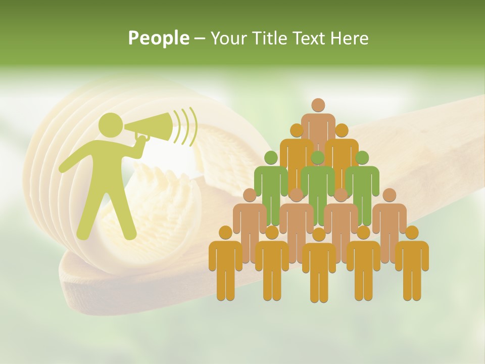 Fresh Milk Product Margarine PowerPoint Template