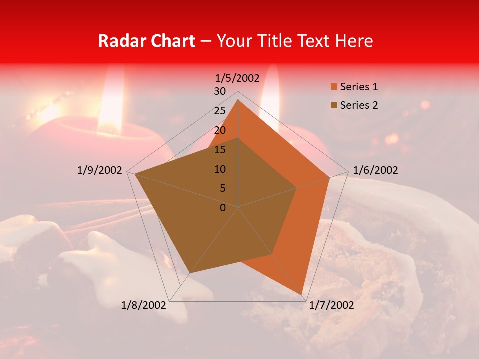 Tunnel Advent Cake PowerPoint Template