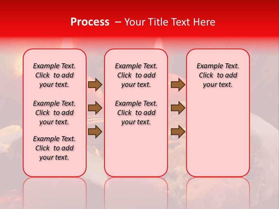 Tunnel Advent Cake PowerPoint Template