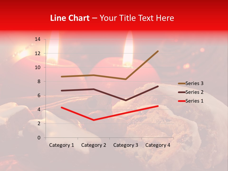 Tunnel Advent Cake PowerPoint Template