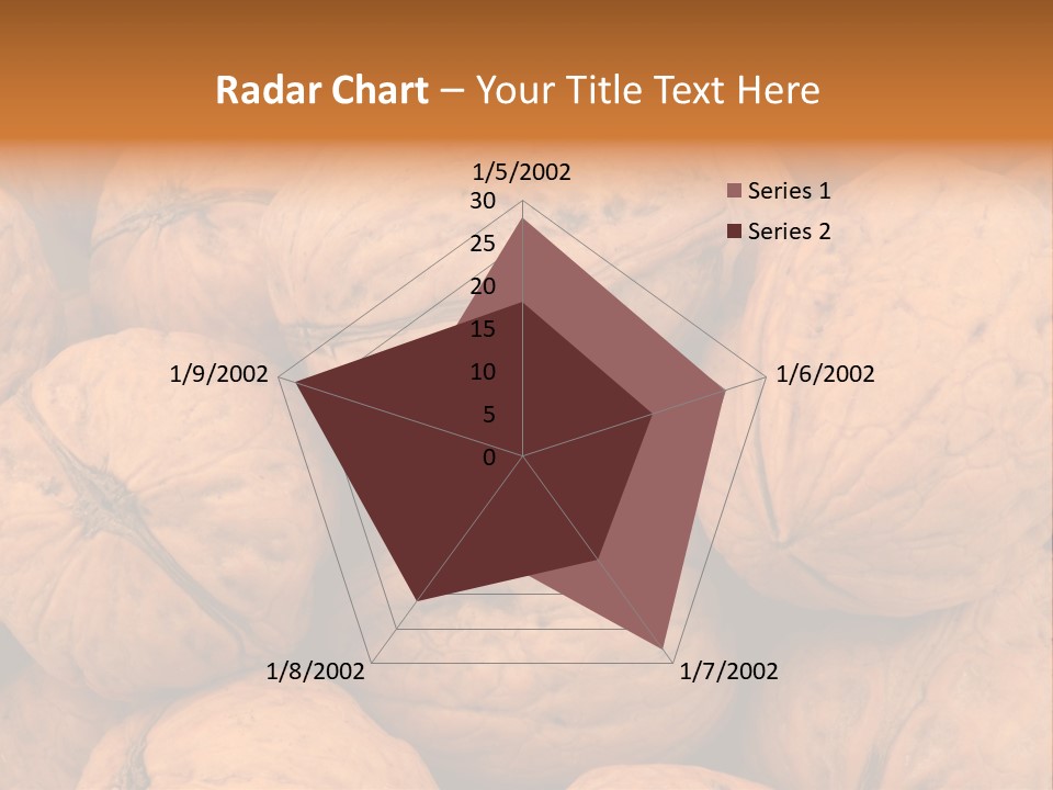 Shell Walnut Nut PowerPoint Template