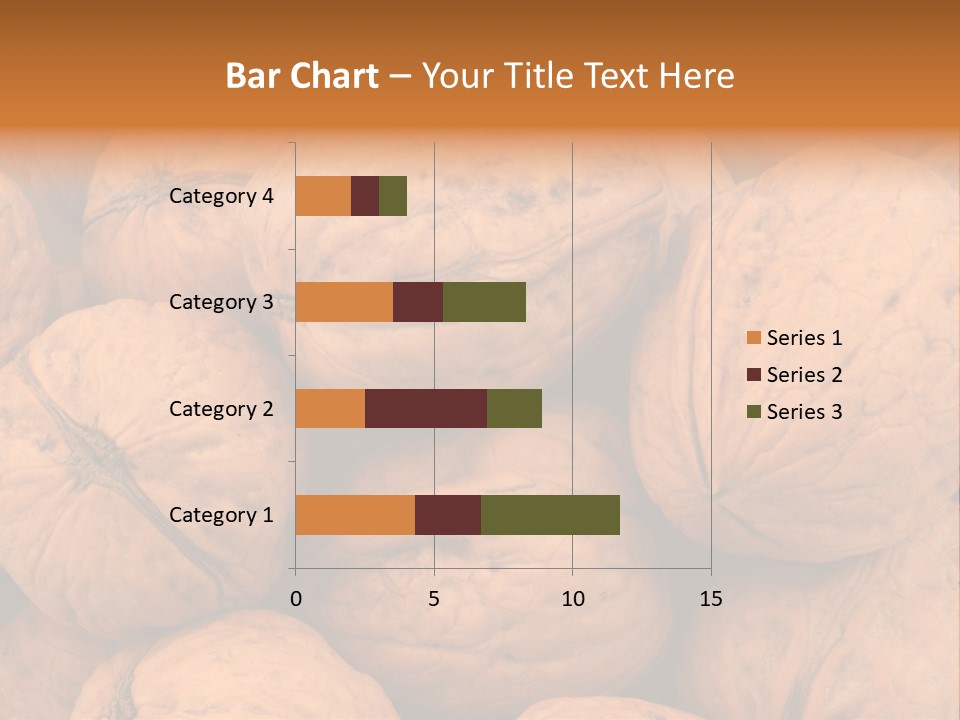 Shell Walnut Nut PowerPoint Template