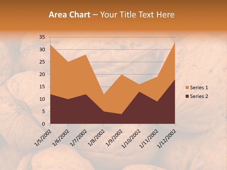 Shell Walnut Nut PowerPoint Template