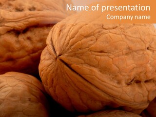 Snack Ingredient Crack PowerPoint Template