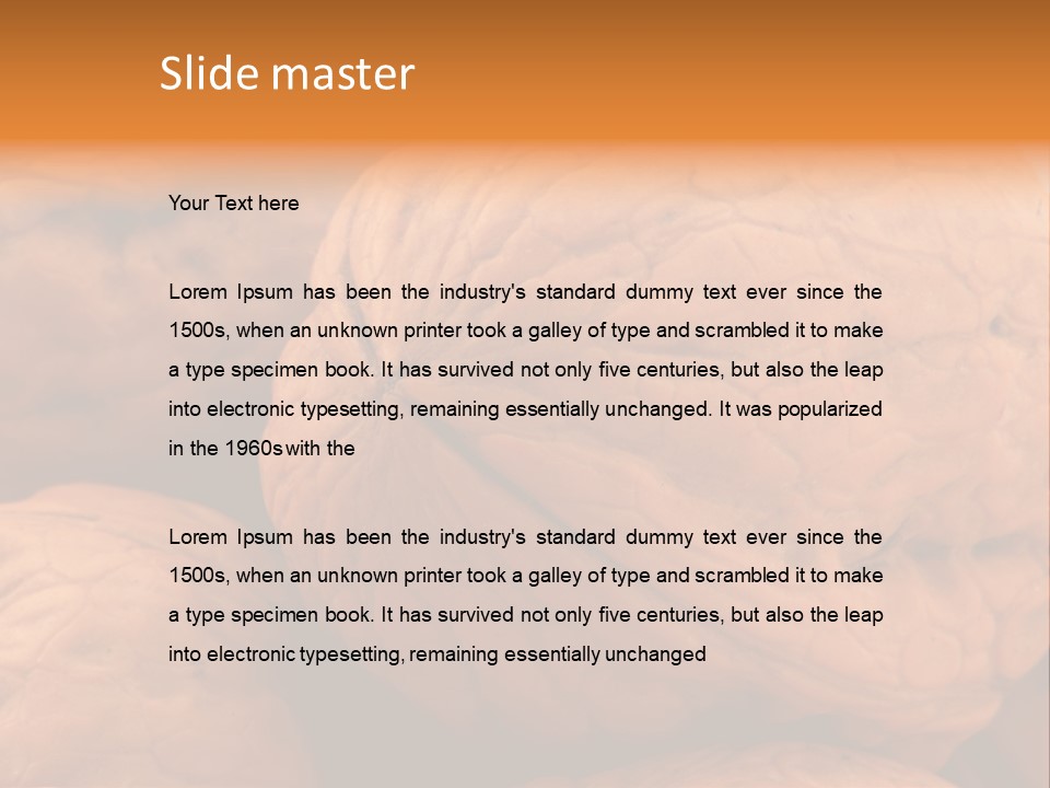 Snack Ingredient Crack PowerPoint Template