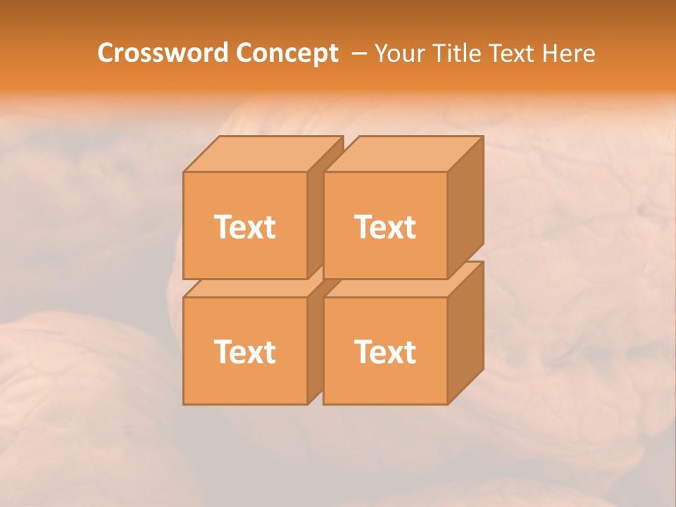 Snack Ingredient Crack PowerPoint Template