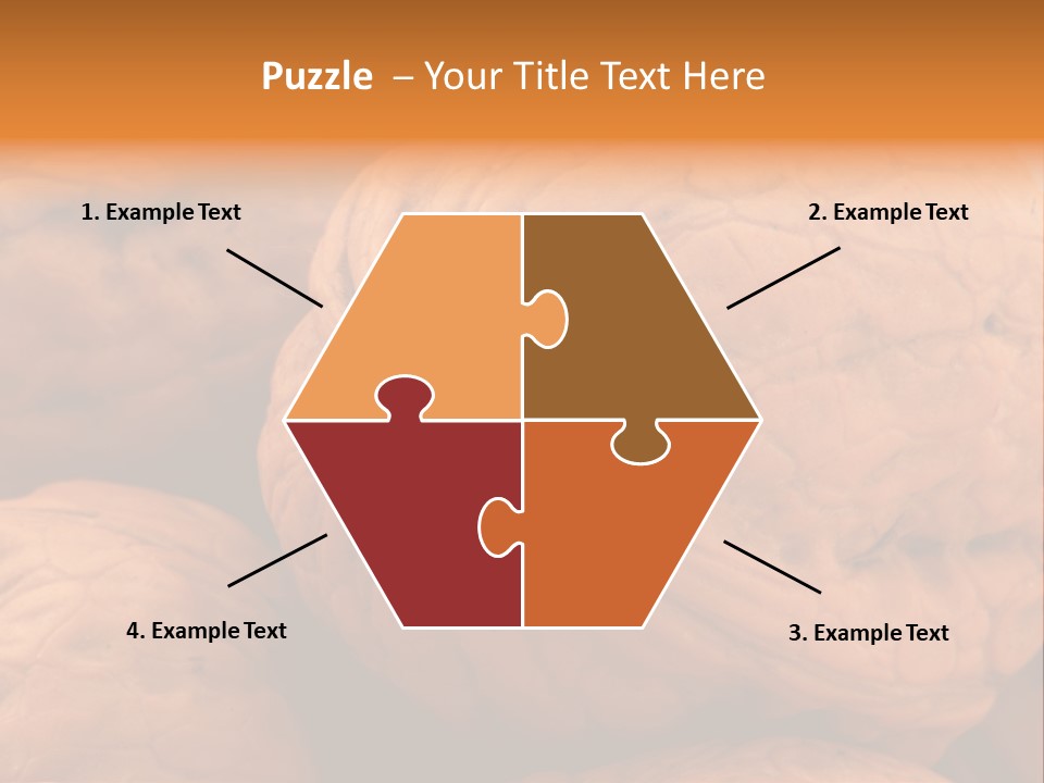 Snack Ingredient Crack PowerPoint Template
