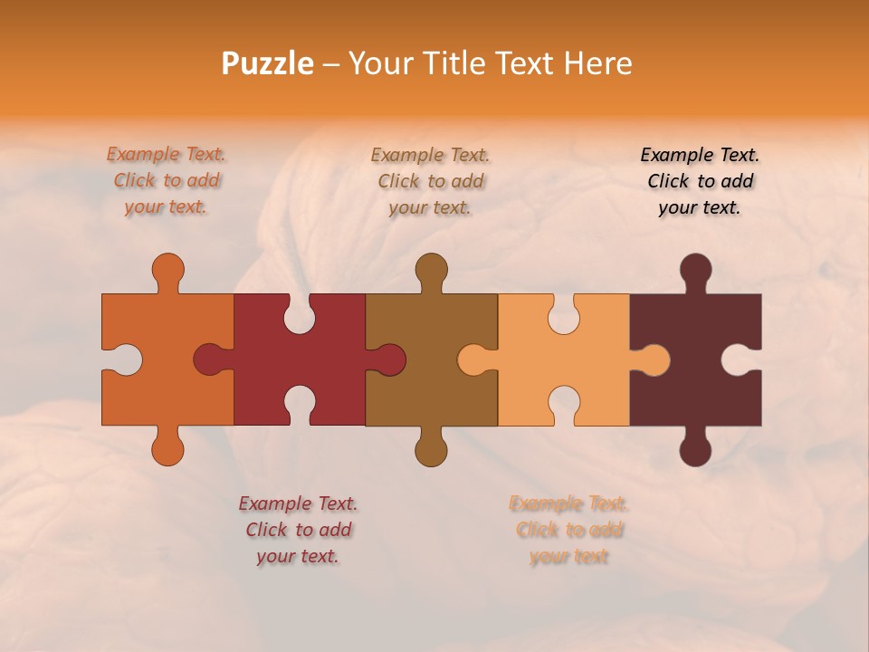 Snack Ingredient Crack PowerPoint Template