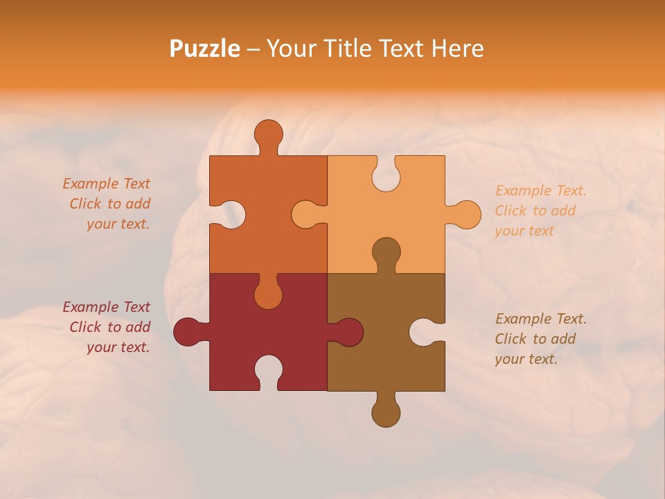 Snack Ingredient Crack PowerPoint Template