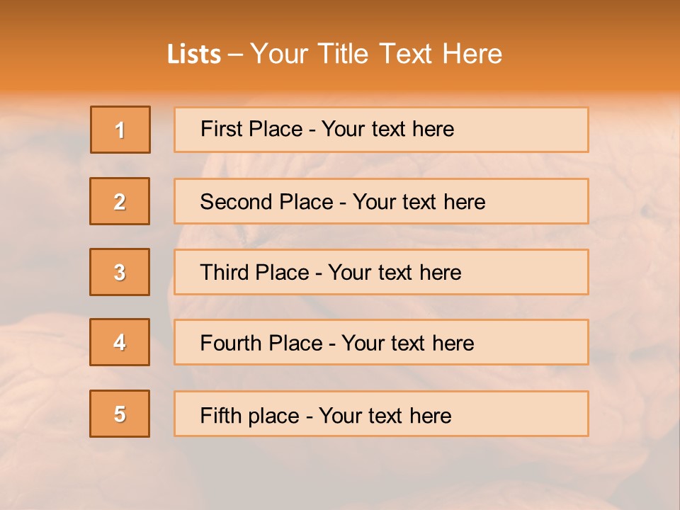 Snack Ingredient Crack PowerPoint Template