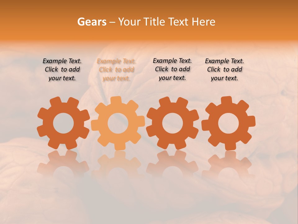 Snack Ingredient Crack PowerPoint Template