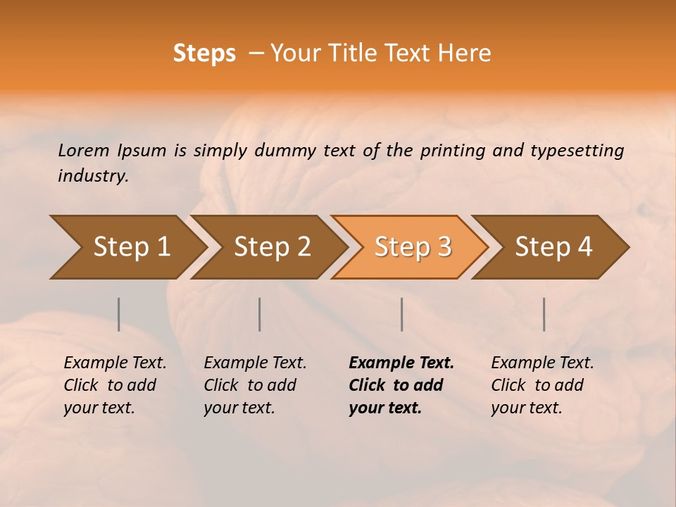 Snack Ingredient Crack PowerPoint Template