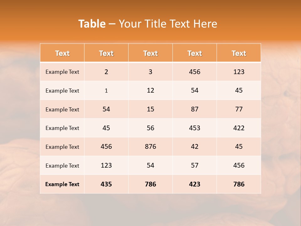 Snack Ingredient Crack PowerPoint Template