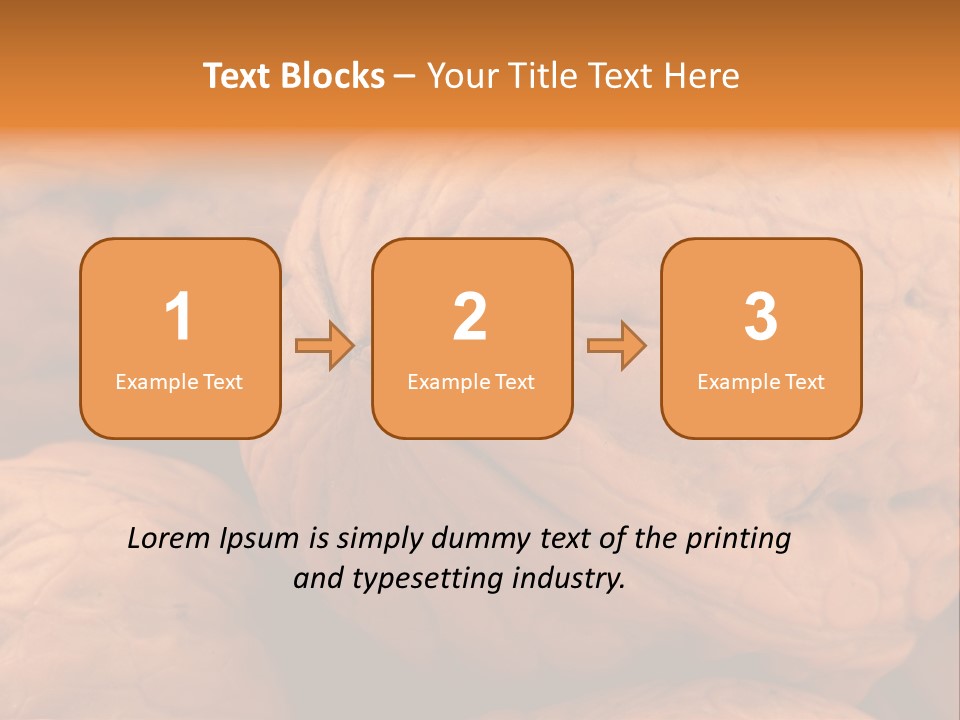 Snack Ingredient Crack PowerPoint Template