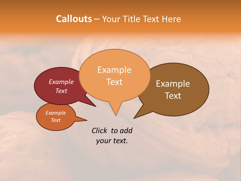 Snack Ingredient Crack PowerPoint Template