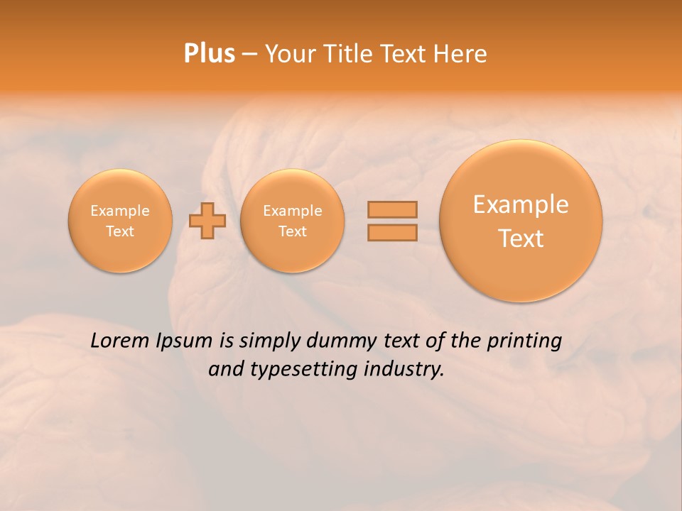 Snack Ingredient Crack PowerPoint Template