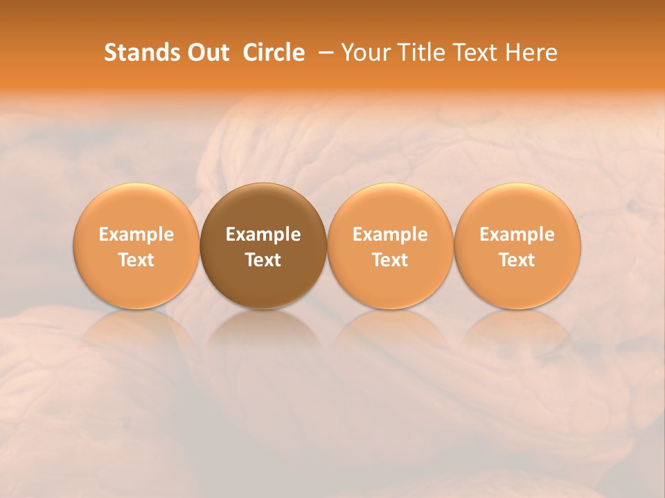 Snack Ingredient Crack PowerPoint Template