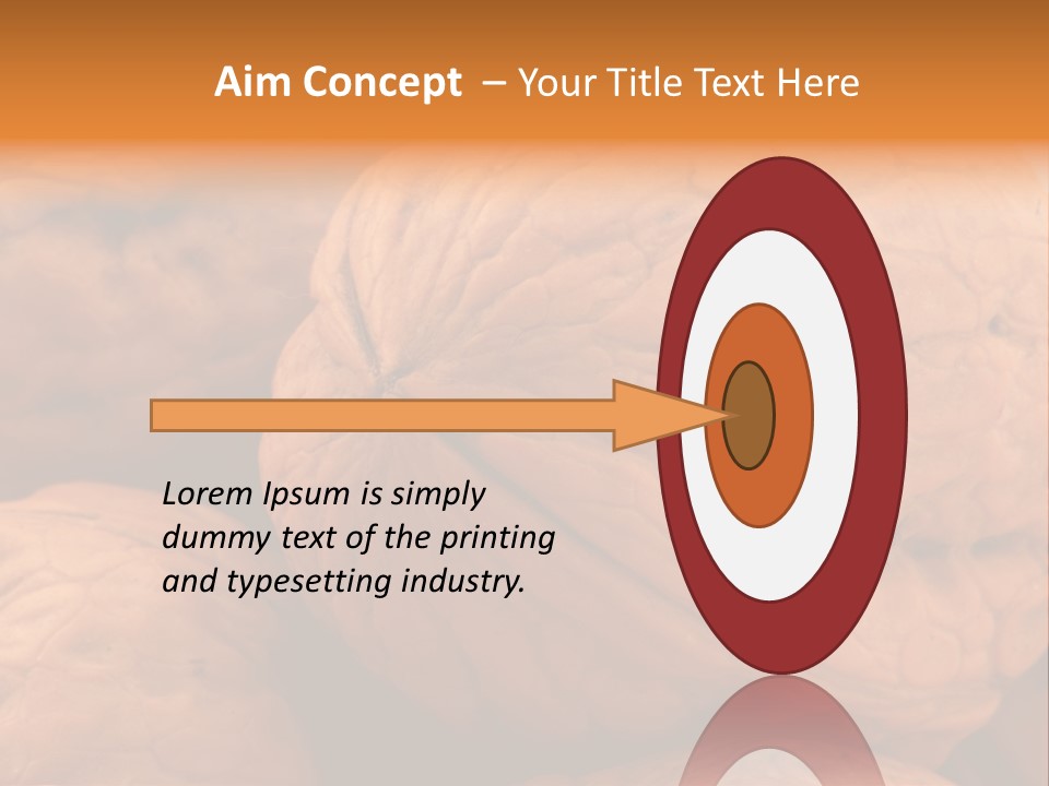 Snack Ingredient Crack PowerPoint Template