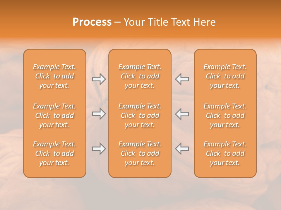 Snack Ingredient Crack PowerPoint Template
