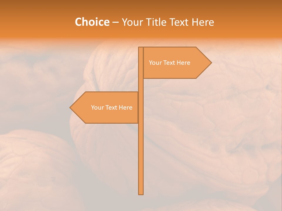 Snack Ingredient Crack PowerPoint Template