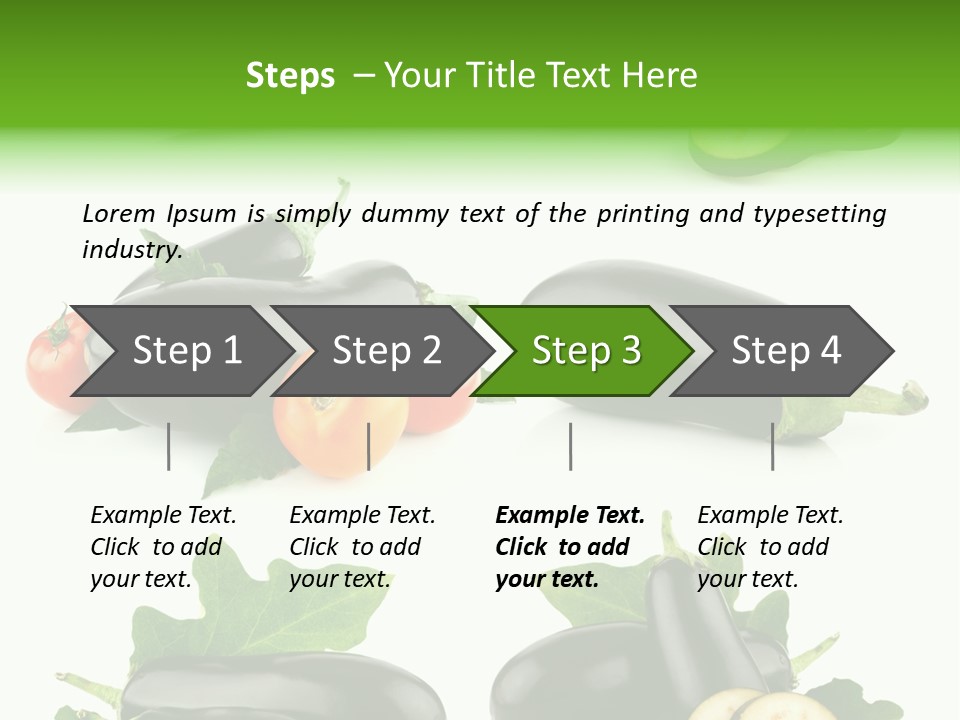 Part Collection Meal PowerPoint Template