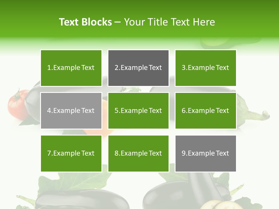 Part Collection Meal PowerPoint Template