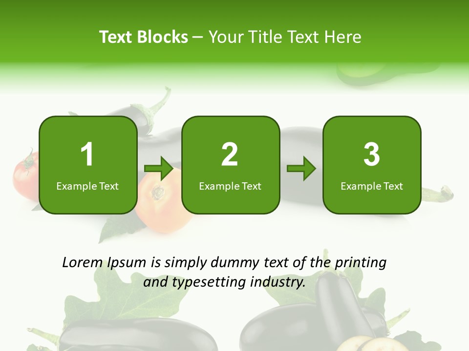 Part Collection Meal PowerPoint Template