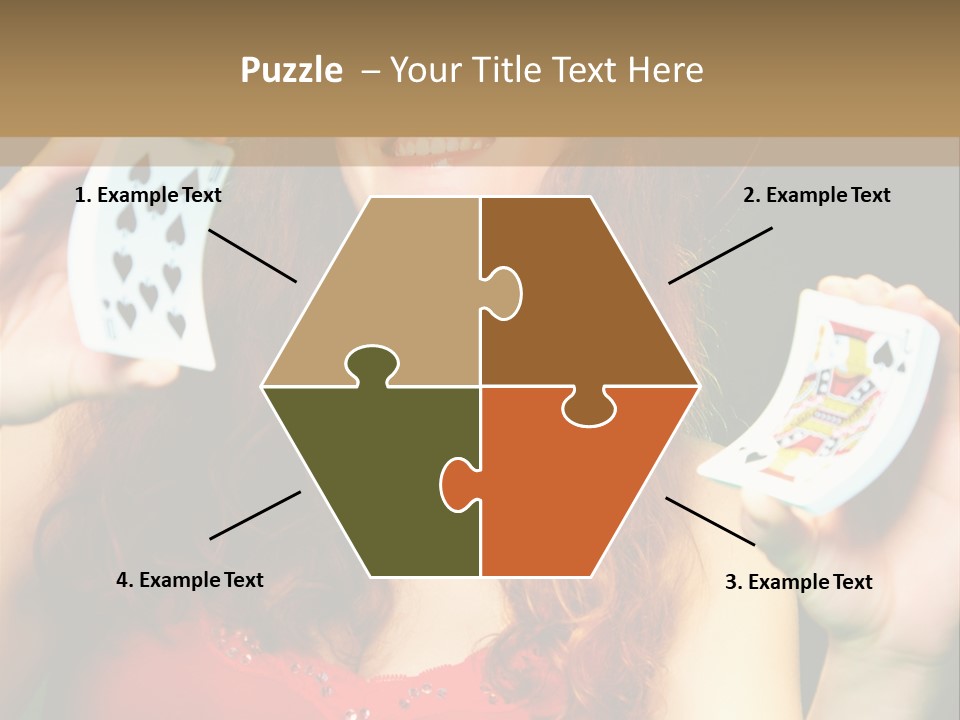 Image Listening Copy Space PowerPoint Template