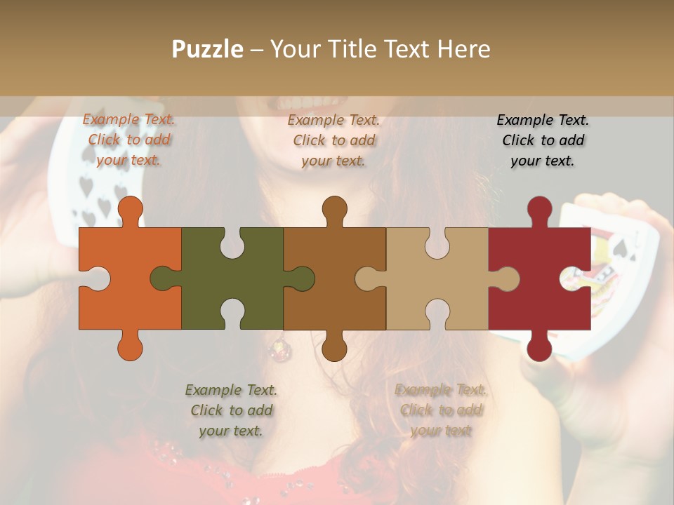 Image Listening Copy Space PowerPoint Template