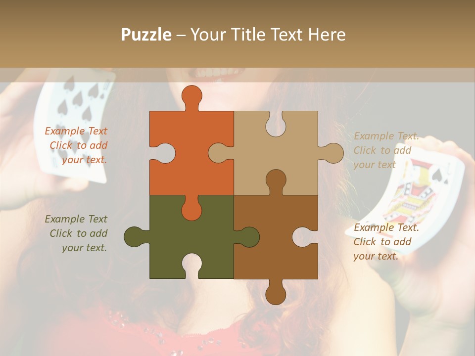 Image Listening Copy Space PowerPoint Template