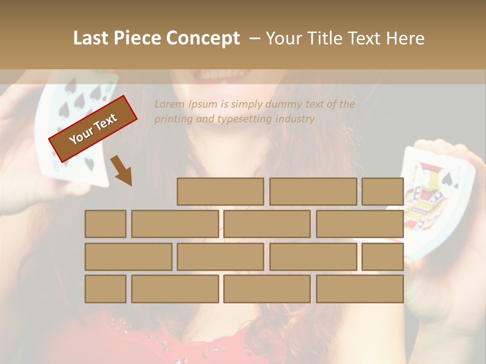 Image Listening Copy Space PowerPoint Template
