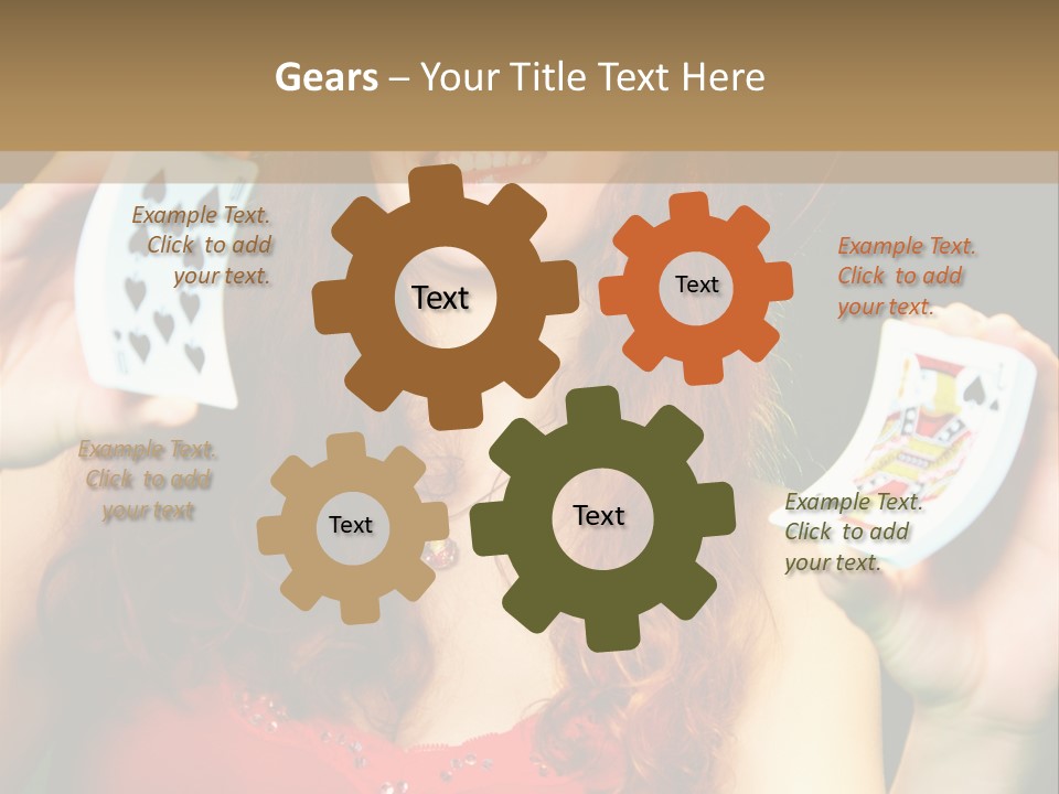 Image Listening Copy Space PowerPoint Template