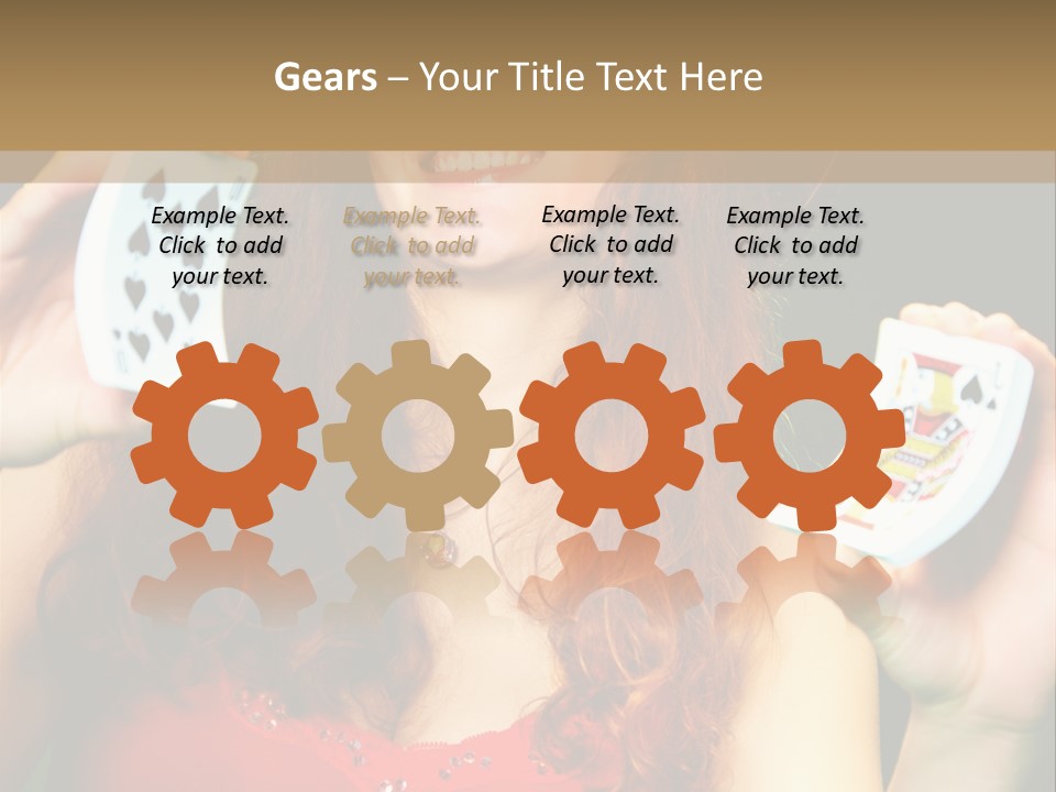 Image Listening Copy Space PowerPoint Template