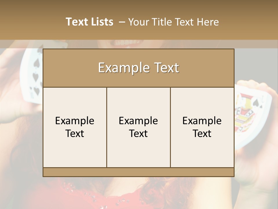 Image Listening Copy Space PowerPoint Template