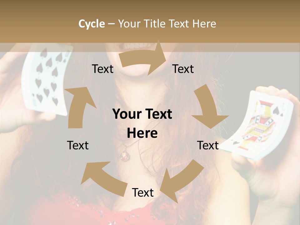 Image Listening Copy Space PowerPoint Template