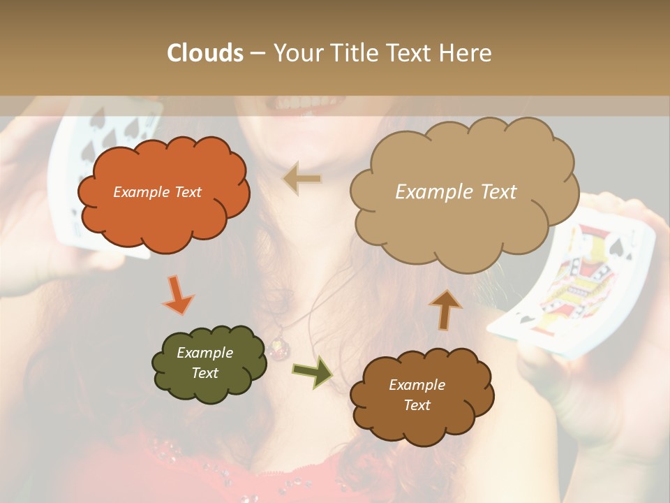 Image Listening Copy Space PowerPoint Template