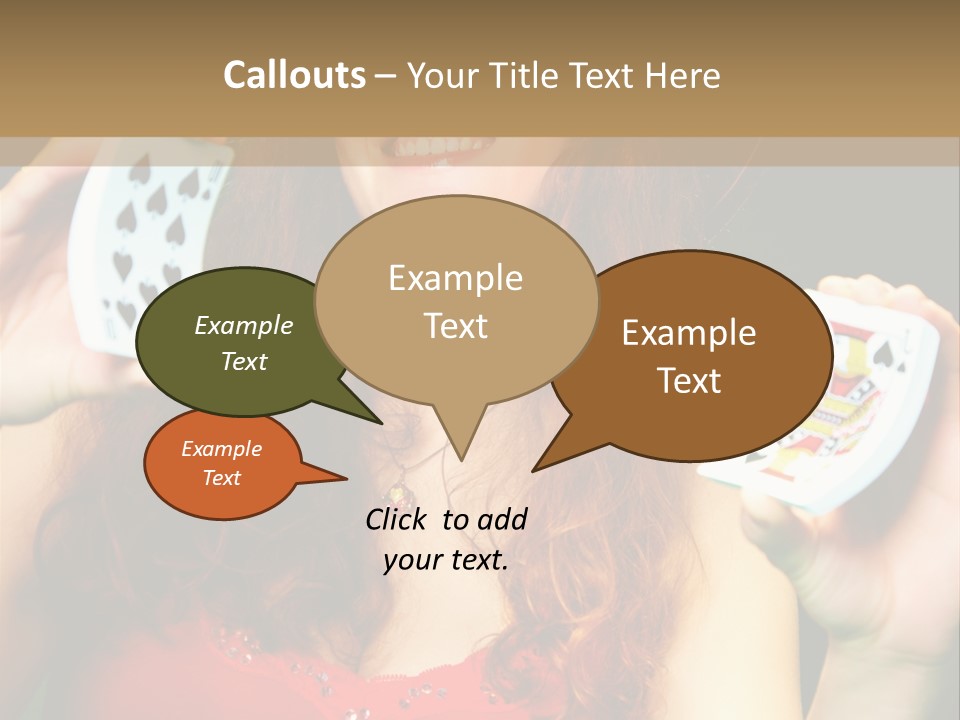 Image Listening Copy Space PowerPoint Template
