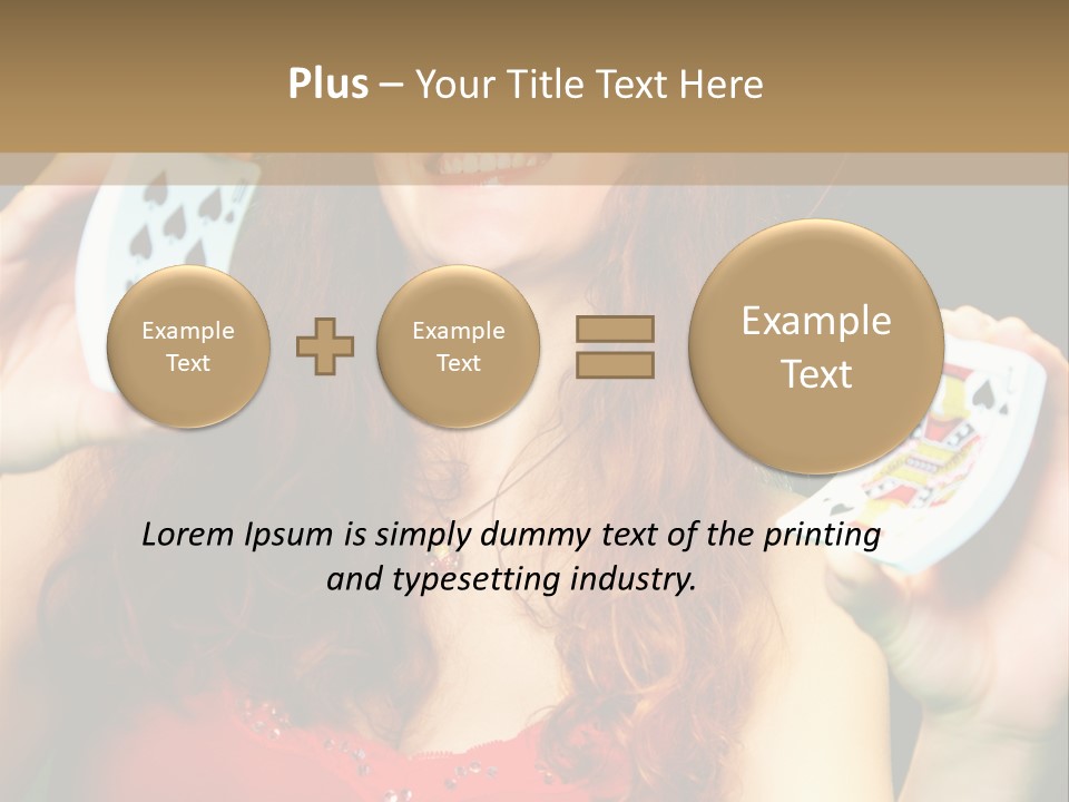 Image Listening Copy Space PowerPoint Template