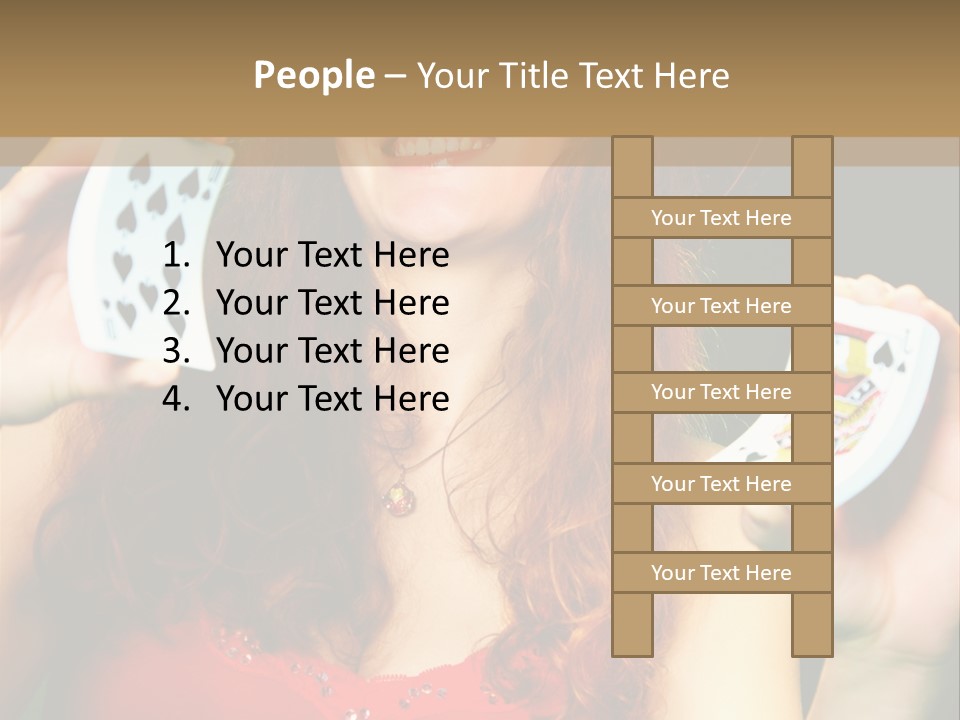 Image Listening Copy Space PowerPoint Template