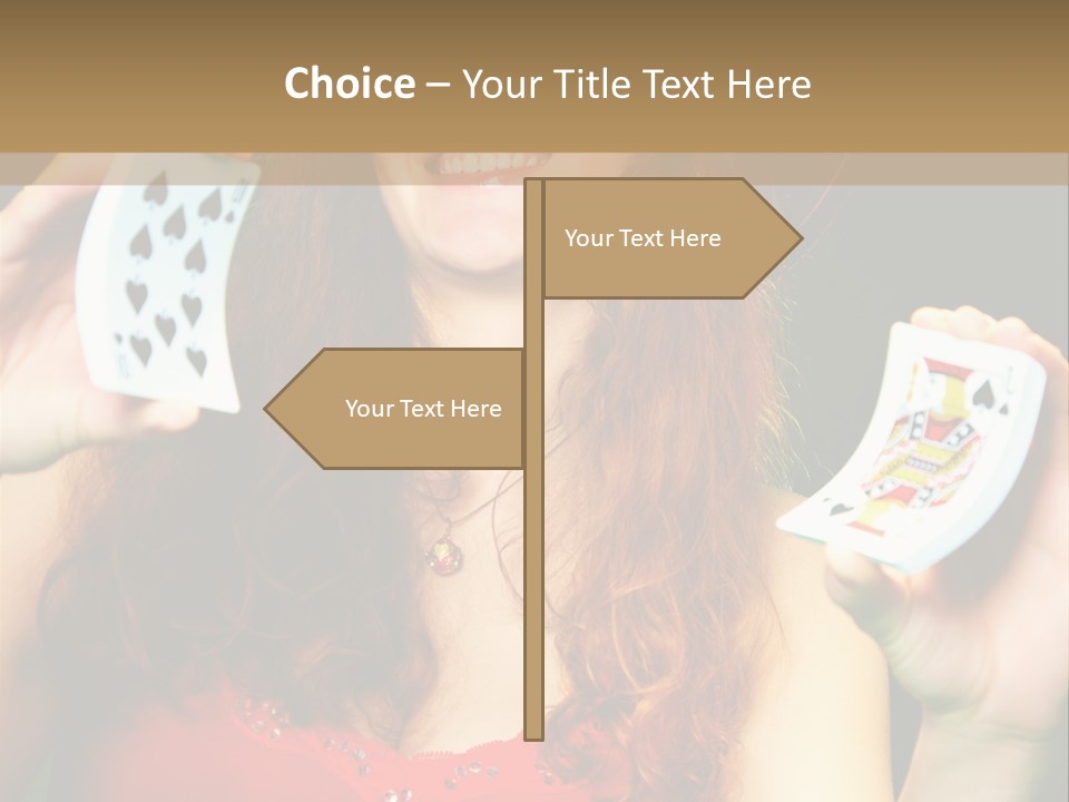 Image Listening Copy Space PowerPoint Template