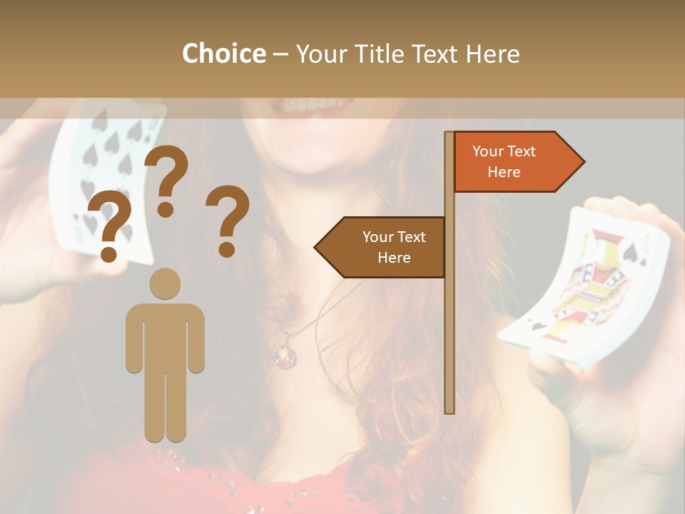 Image Listening Copy Space PowerPoint Template